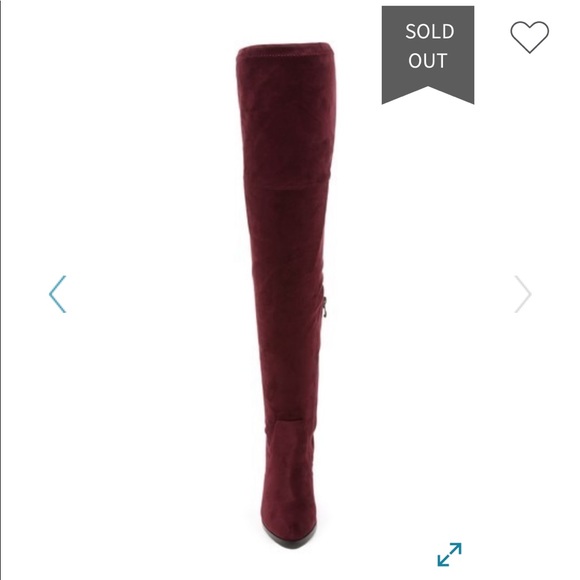 Over the knee suede boots - Picture 7 of 7